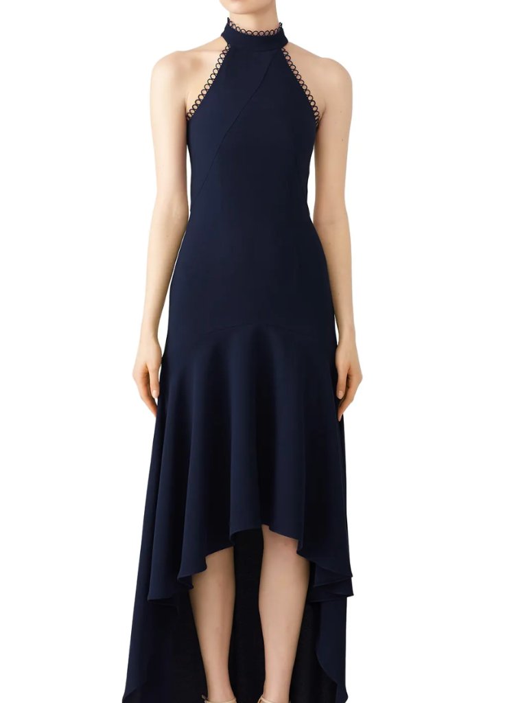 Ml Monique Lhuillier - Navy Love No One Gown